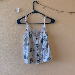 Hollister floral tank
